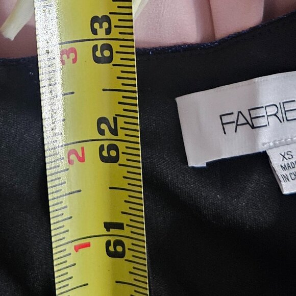 Gorgeous Faeriesty Dress - Navy Blue Glitter - Size XS - NWOT - Picture 6 of 6